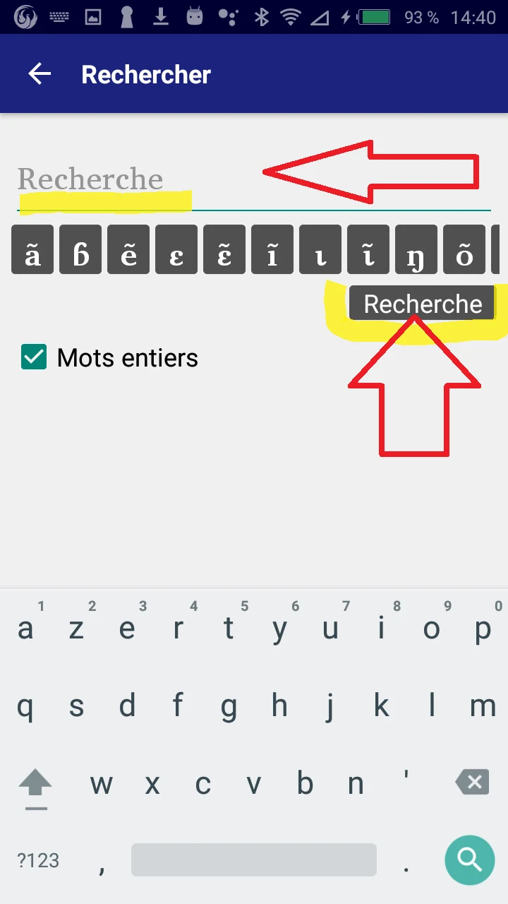 Birifor NT français English screenshot